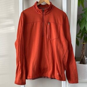 Men’s LL Bean VentureStretch Ottoman-Rib 1/4 Zip Pullover